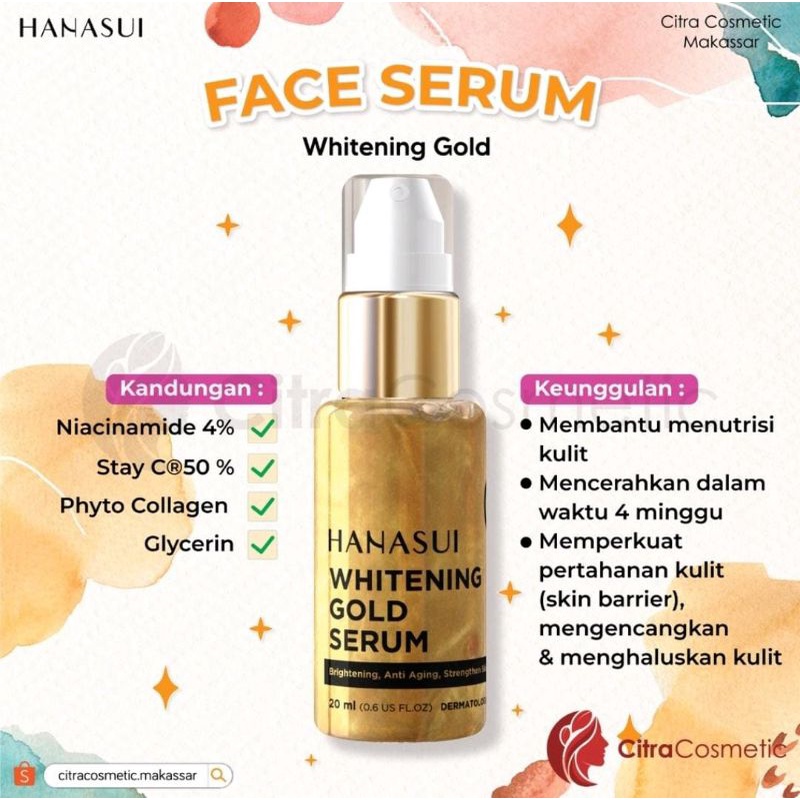 HANASUI FACE SERUM