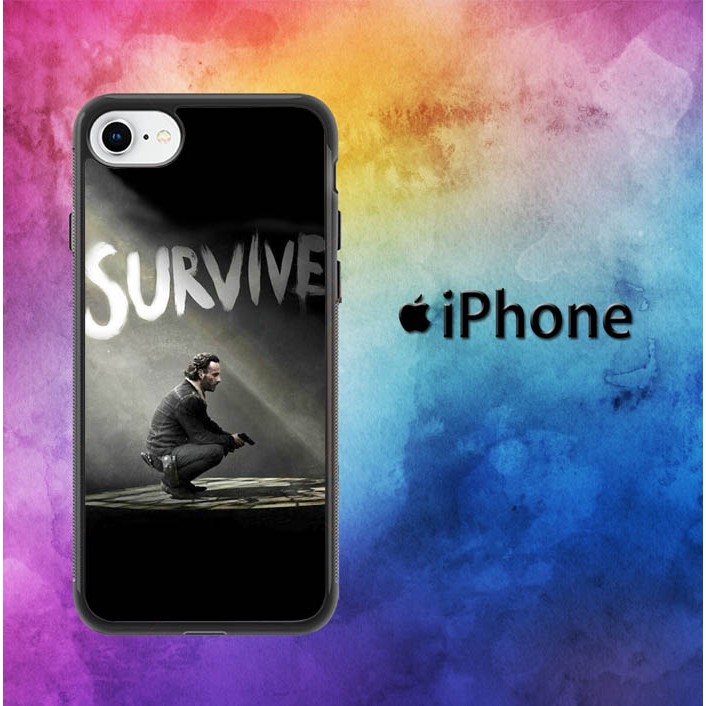 Casing Custom iPhone 7 Survive E0164 Case Cover