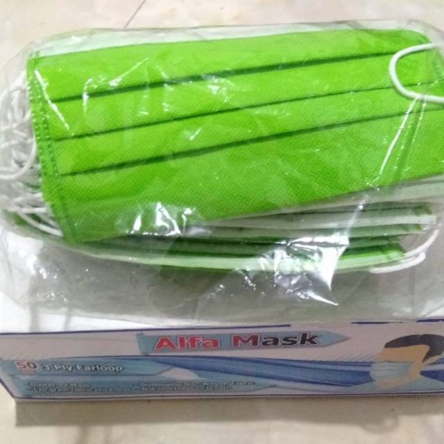 ALFAMASK 2PLY/MASKER MULUT/EARLOOP
