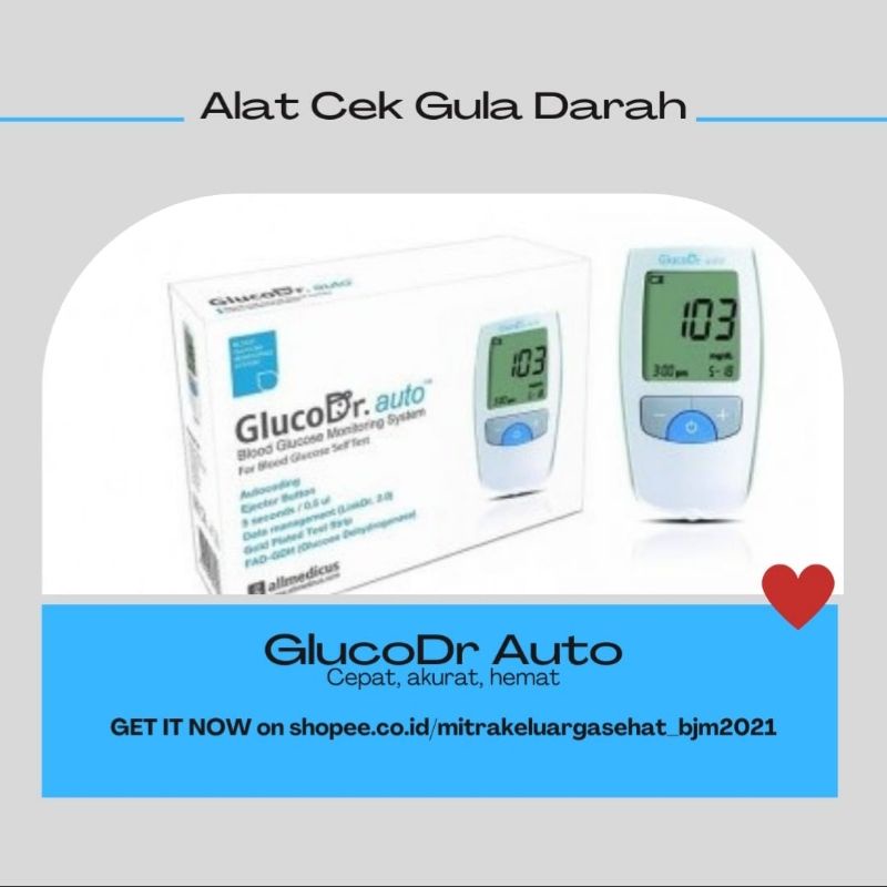 GlucoDr Auto (tanpa strip)