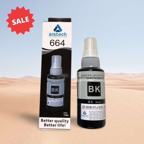Tinta Aratech Epson T6641 Black