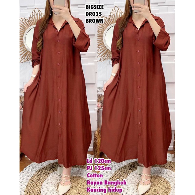 DRES JUMBO RAYON POLOS DR035