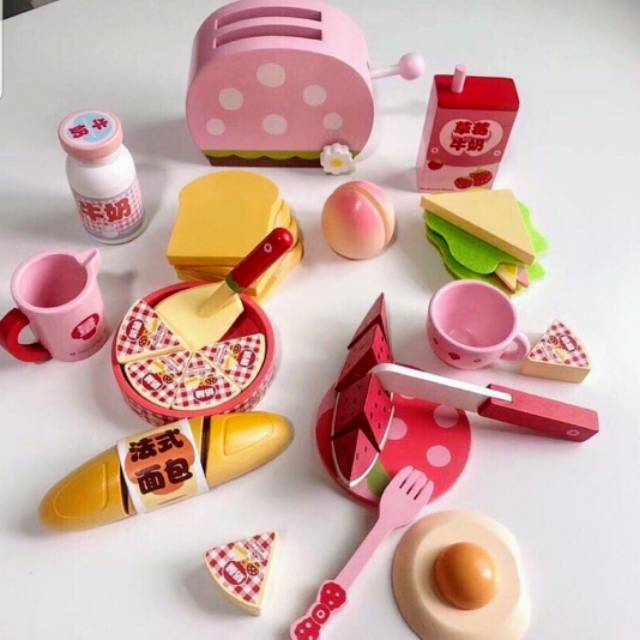 Bebeorca - Wooden BREAKFAST TIME SET