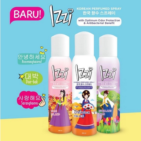 Izzi Korean Perfumed Spray 150ml