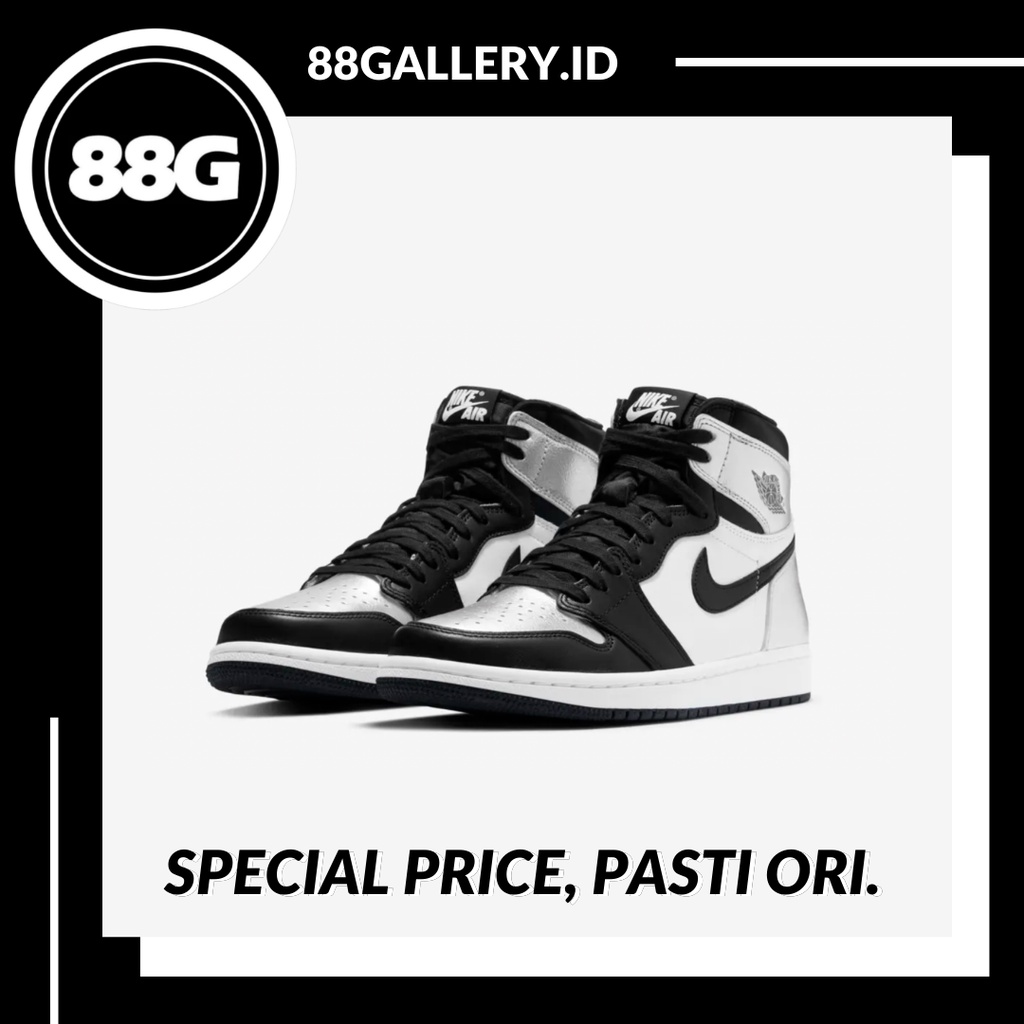 Air Jordan 1 High Silver Toe