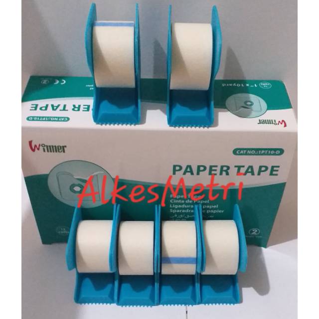 Plester putih/Papertape 1inc Winner