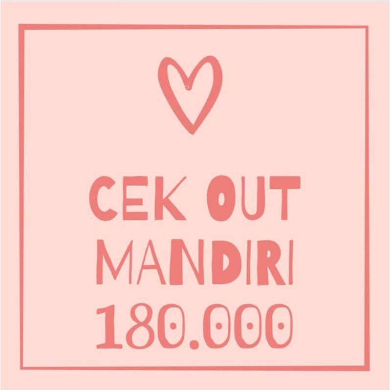 cek out mandiri