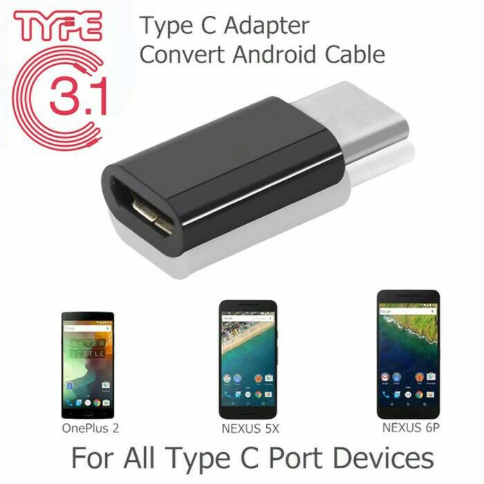 NEW Micro USB Converter USB 3.1 Type C