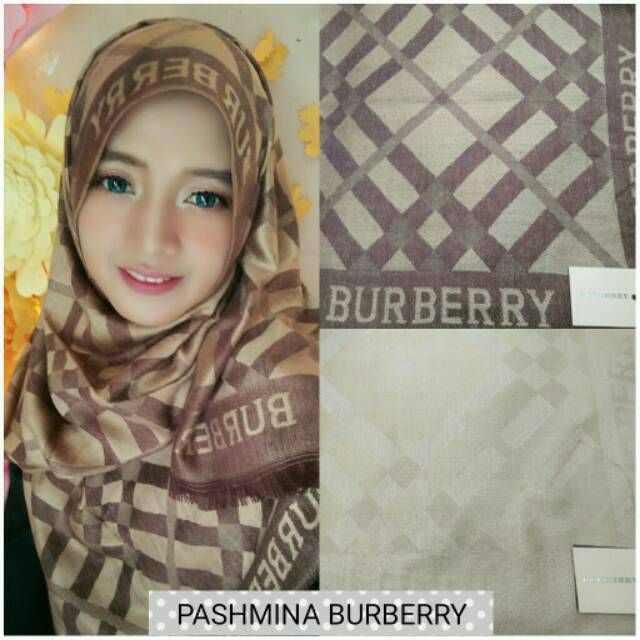PASHMINA BRANDED / PASHMINA BURBERRY