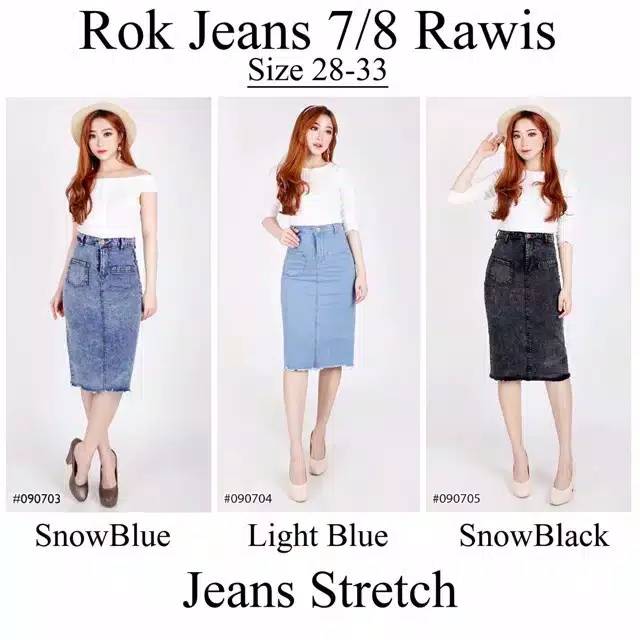 JEANS RAWIS 7/8 STRETCH