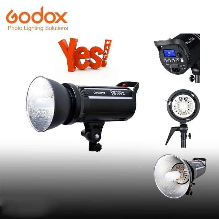 Godox DS300 II Compact Studio Flash Lampu Studio