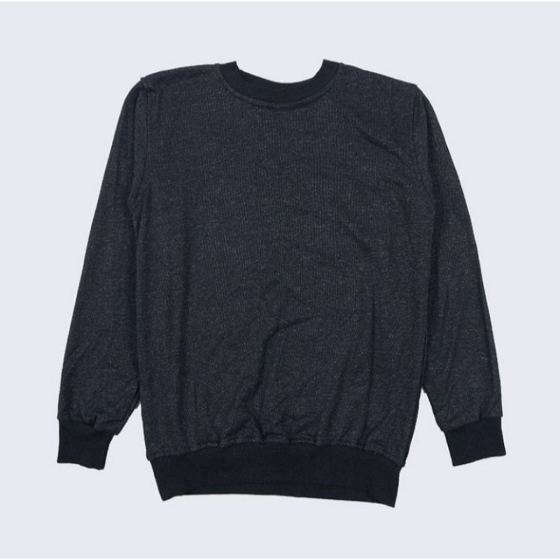 black cloudy sweater