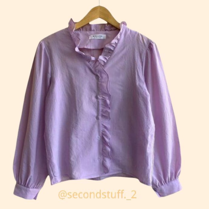 Korean Blouse Lilac