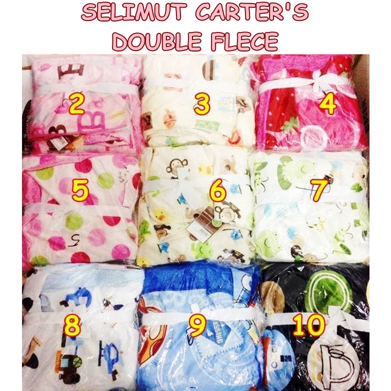 SELIMUT  BAYI DOUBLE FLEECE