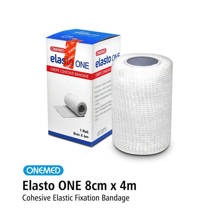 Elasto One Verban Elastis 8cm x 4m Onemed OJ3