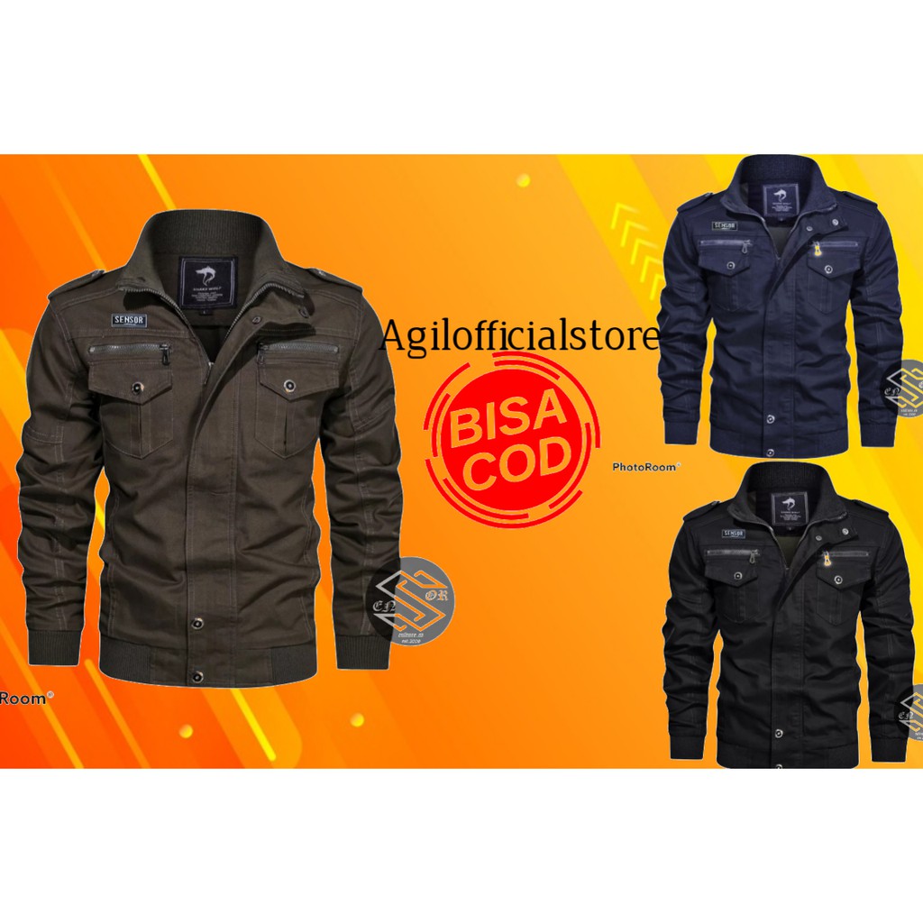 JAKET BOMBER SWIFT SENSOR ORIGINAL