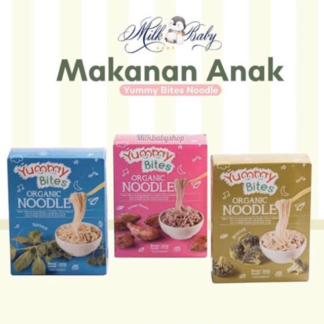 Yummy Bites Organik Noodle