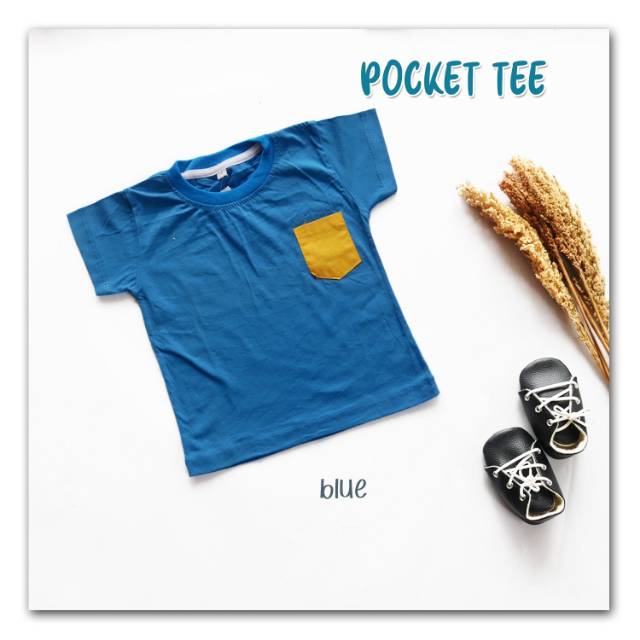 Pocket Tee Kaos Anak