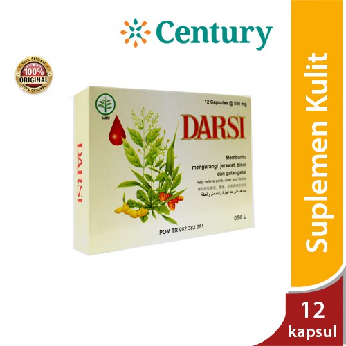 Darsi 550mg 12 Kapsul