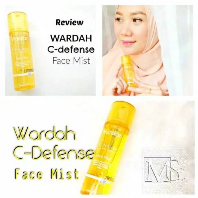 Warda C Defense Face Mist Spray Semprot