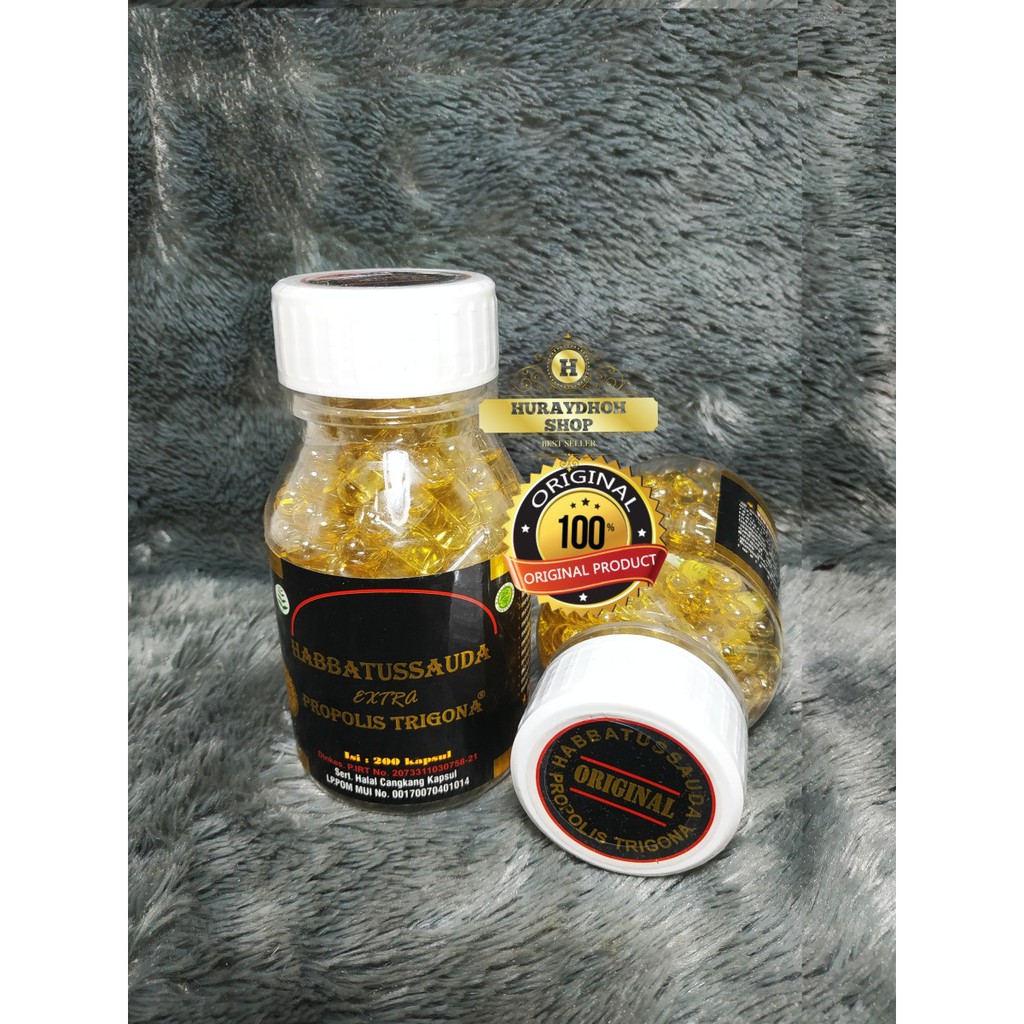 Habbatusauda Extra propolis Trigona 200Kapsul