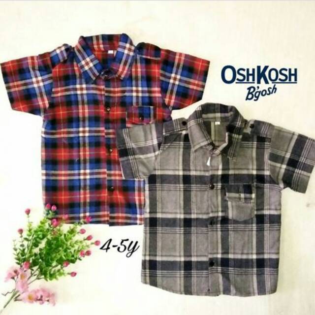 Kemeja flanel anak