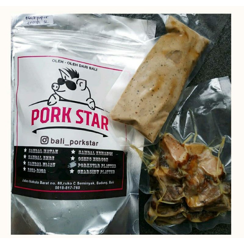 Porkstar Pork belly platter