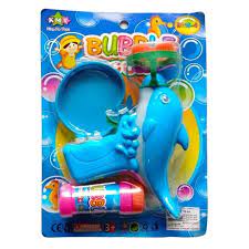 BENSHOP - MAINAN DOLPHIN BUBBLE GUN