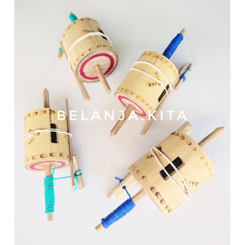 gasing bambu / mainan tradisional / mainan jadul