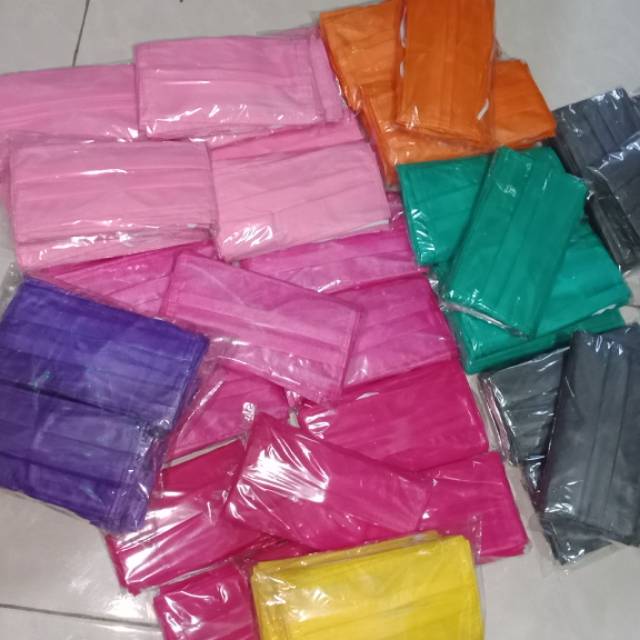 Masker spunbond 2lapis murah