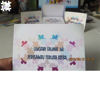 Puzzle Self Expression Cards