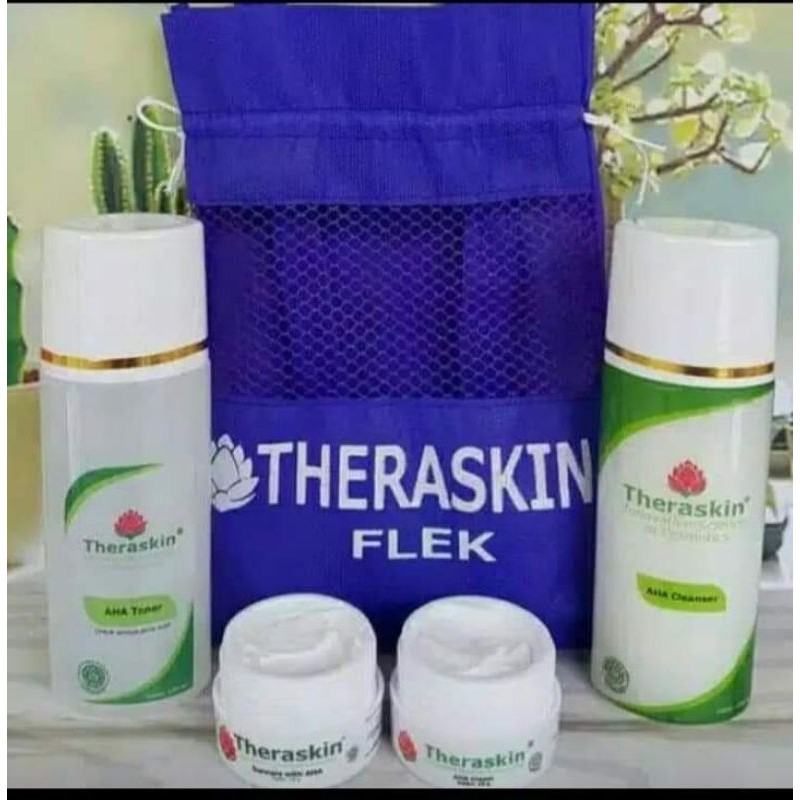 paket Cream Theraskin flack