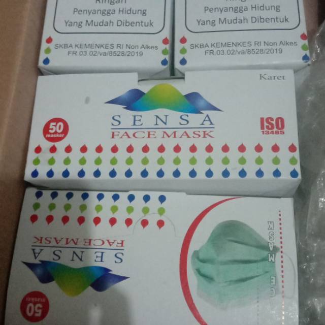 SENSA Masker 3Ply