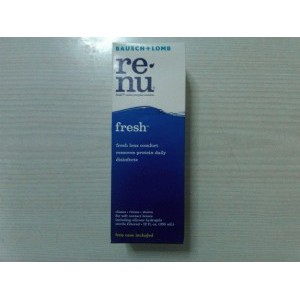 Original Renu Fresh Multi Purpose Solution by Bausch & Lomb Kemasan Baru