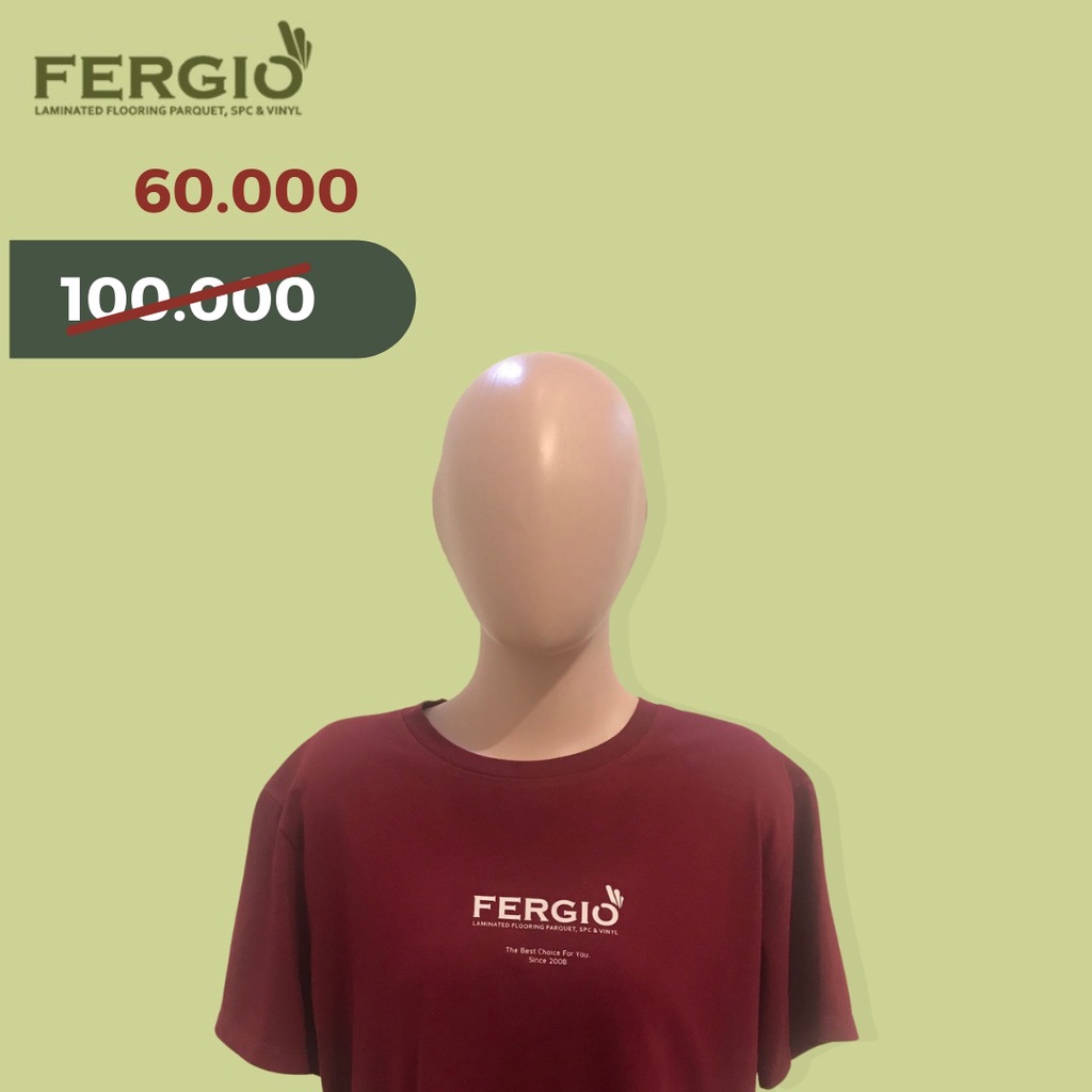 FERGIO - Kaos Katun Unisex