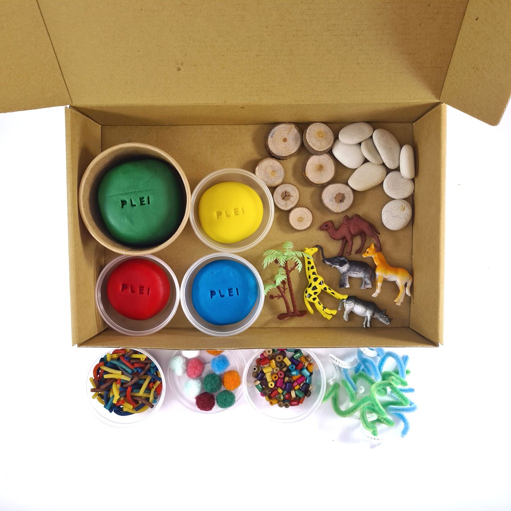 PlayKit DOUGH by PLEI - Nature Set
