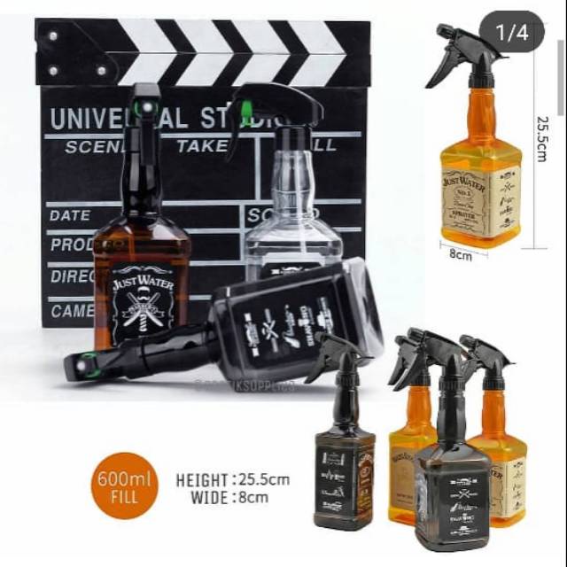 Botol barber sprayer potong rambut 500ml
