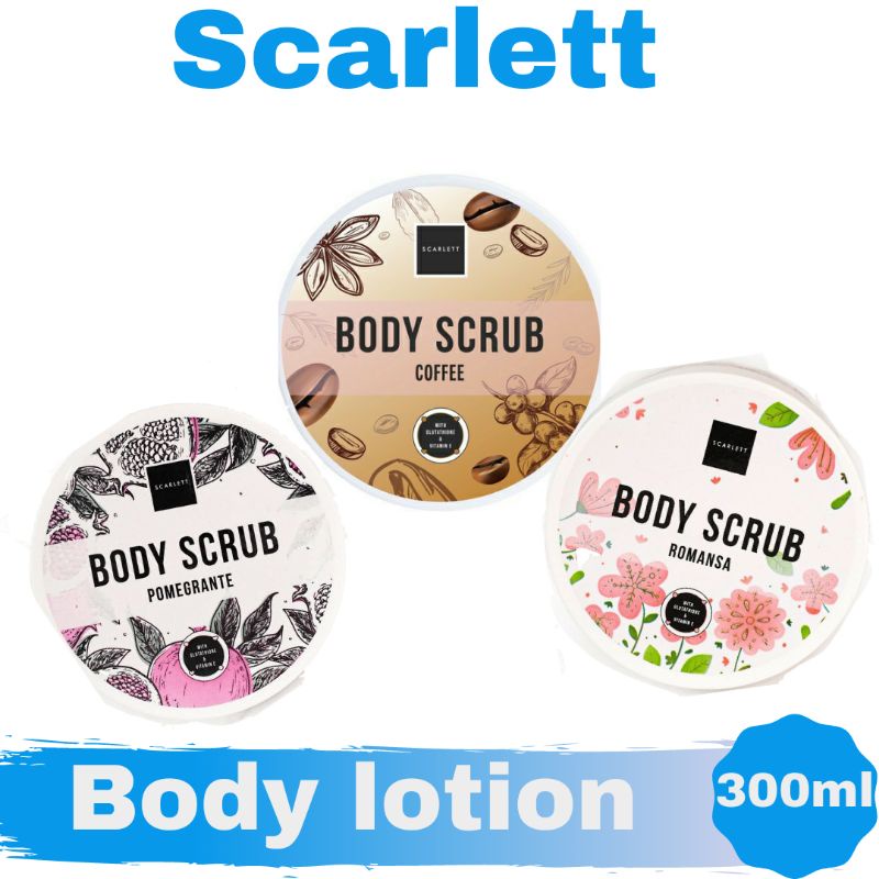 Scarlett Body scrub