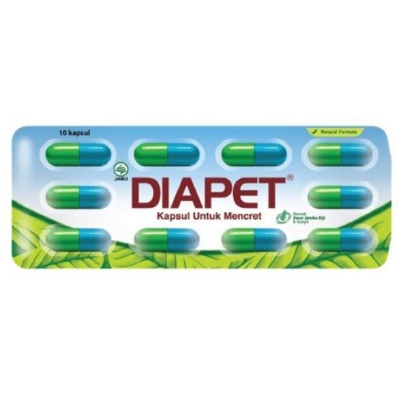 Dapet Kapsul Diare isi 10