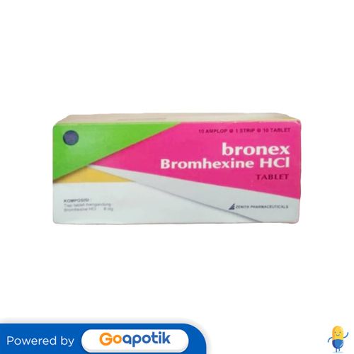 Bronex 8 Mg Box 100 Tablet