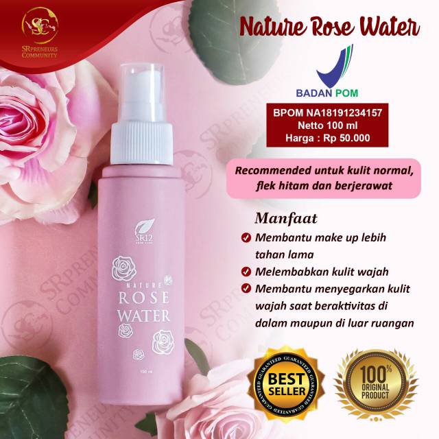 NATURE ROSE WATER SR12