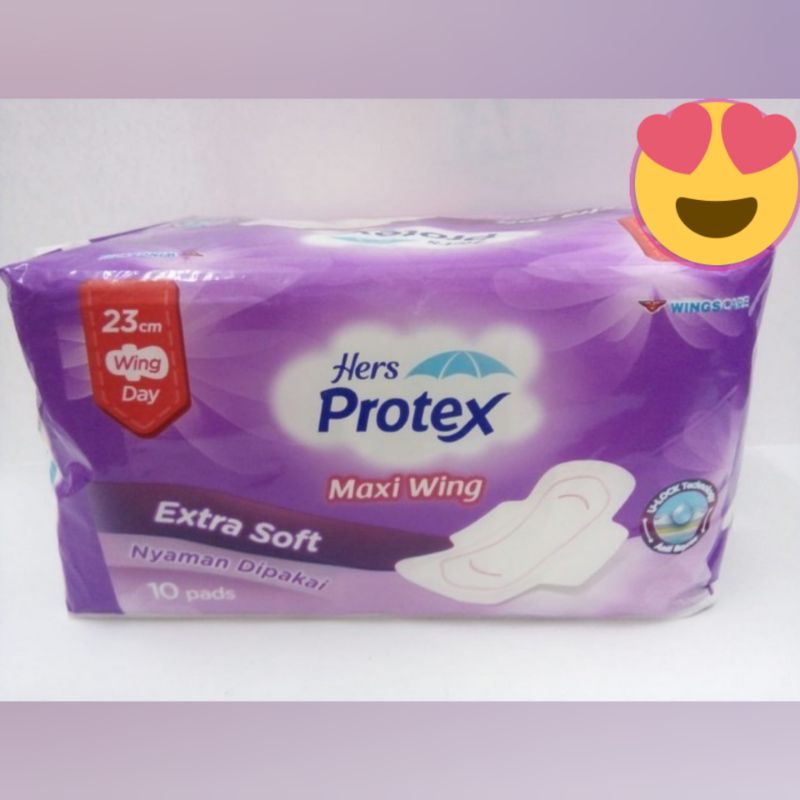 HERS PROTEX MAXI WING 10 PADS