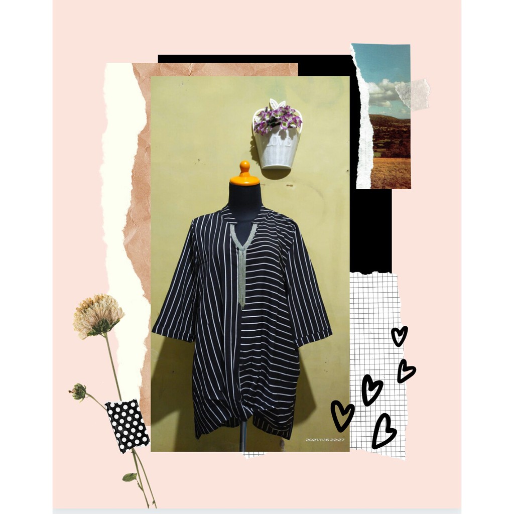 atasan blouse sifon
