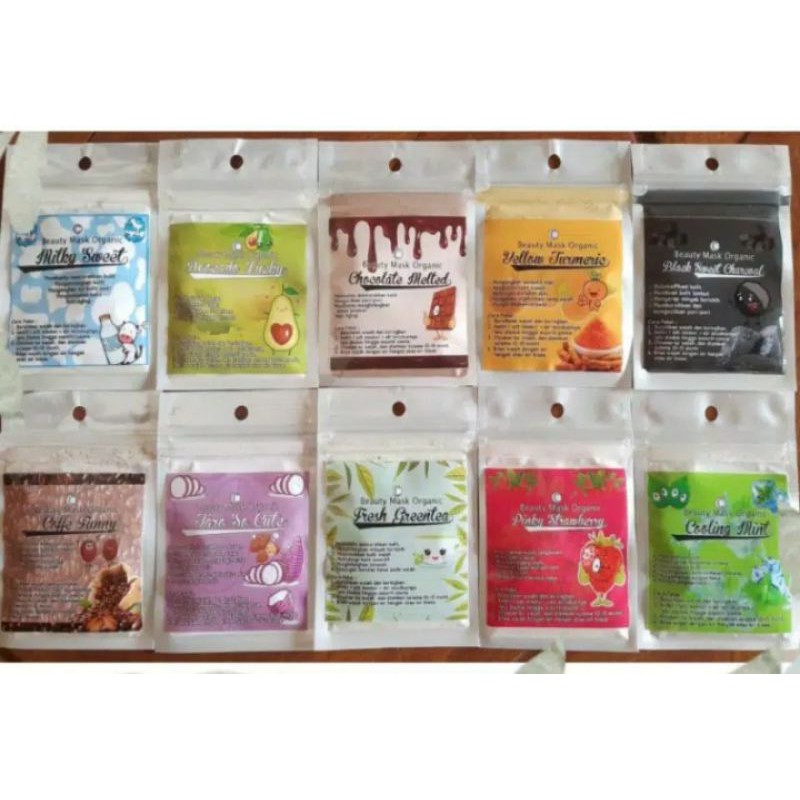 Masker organik virall!!