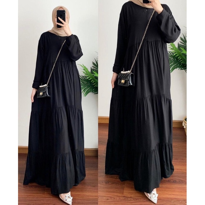 gamis polos meyla