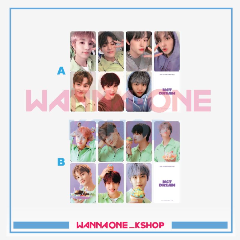selca photocard nct dream