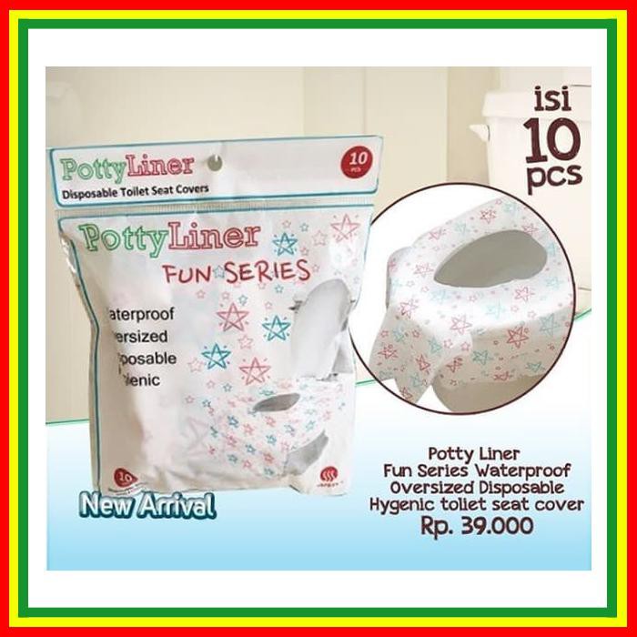 Potty Liner Fun Series (Isi 10 Pcs)