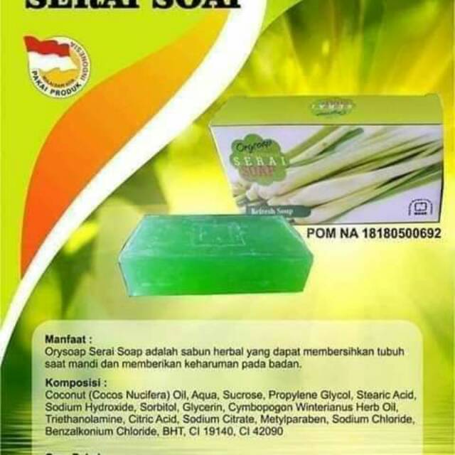Serai soap NASA