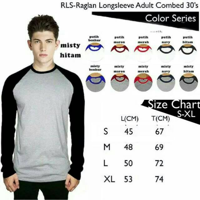 Raglan Lengan Panjang