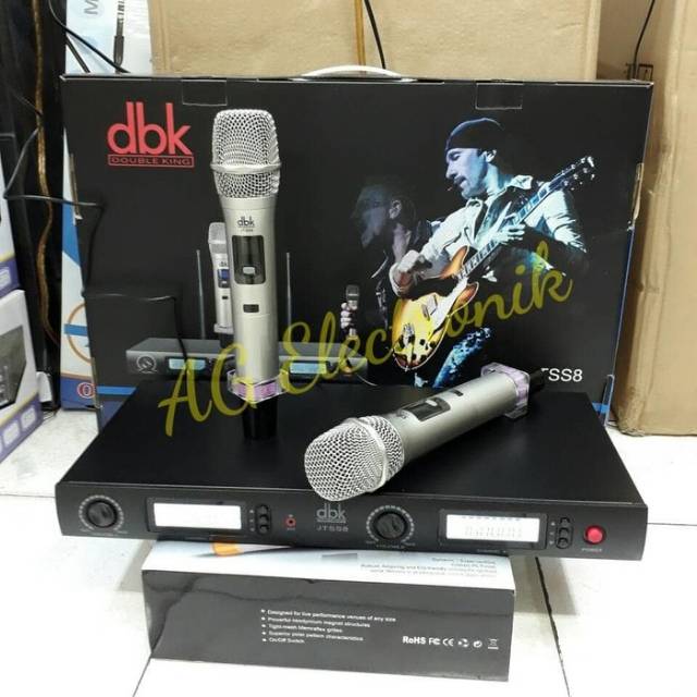 Mic wireless dbk JTS-S8(Multy channel Original)